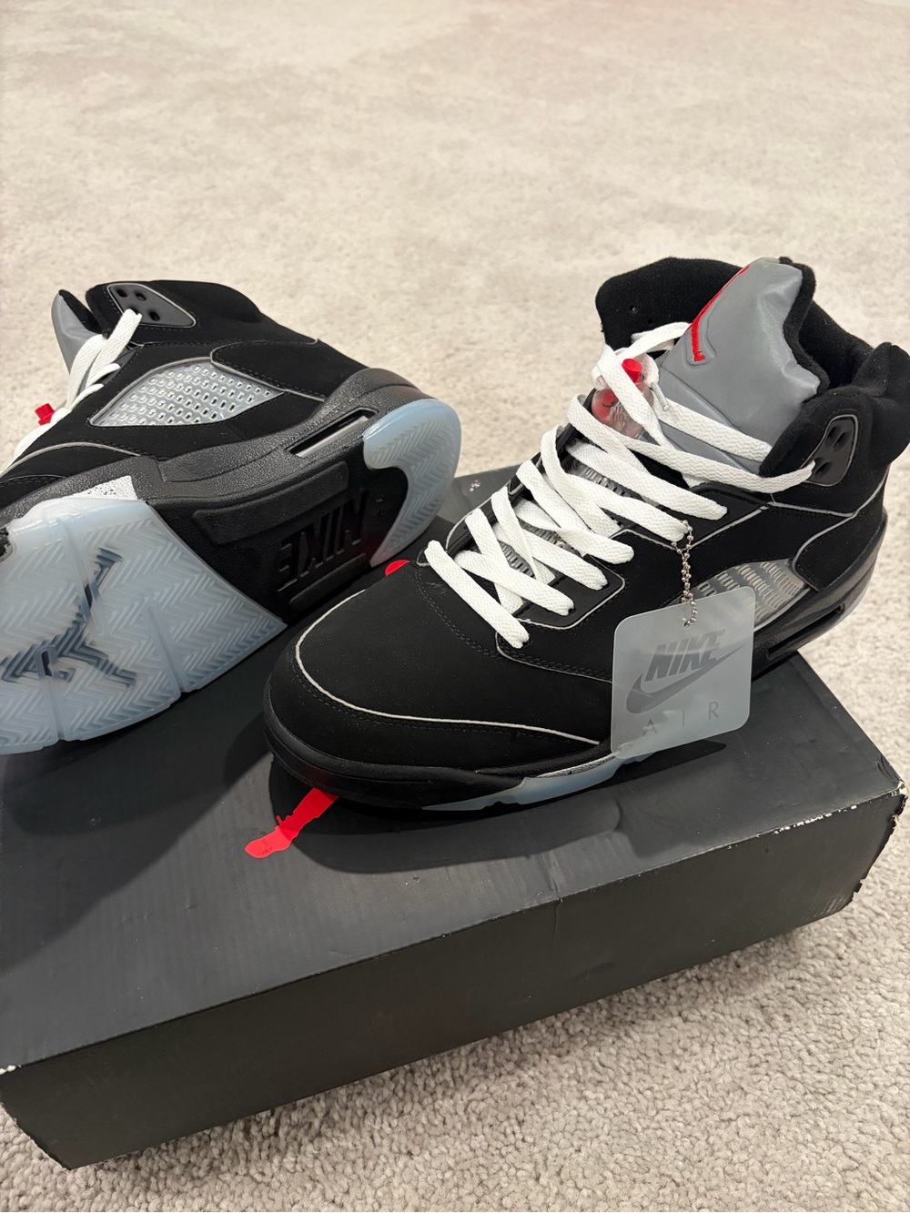 JORDAN 5’S METALLIC (size13)